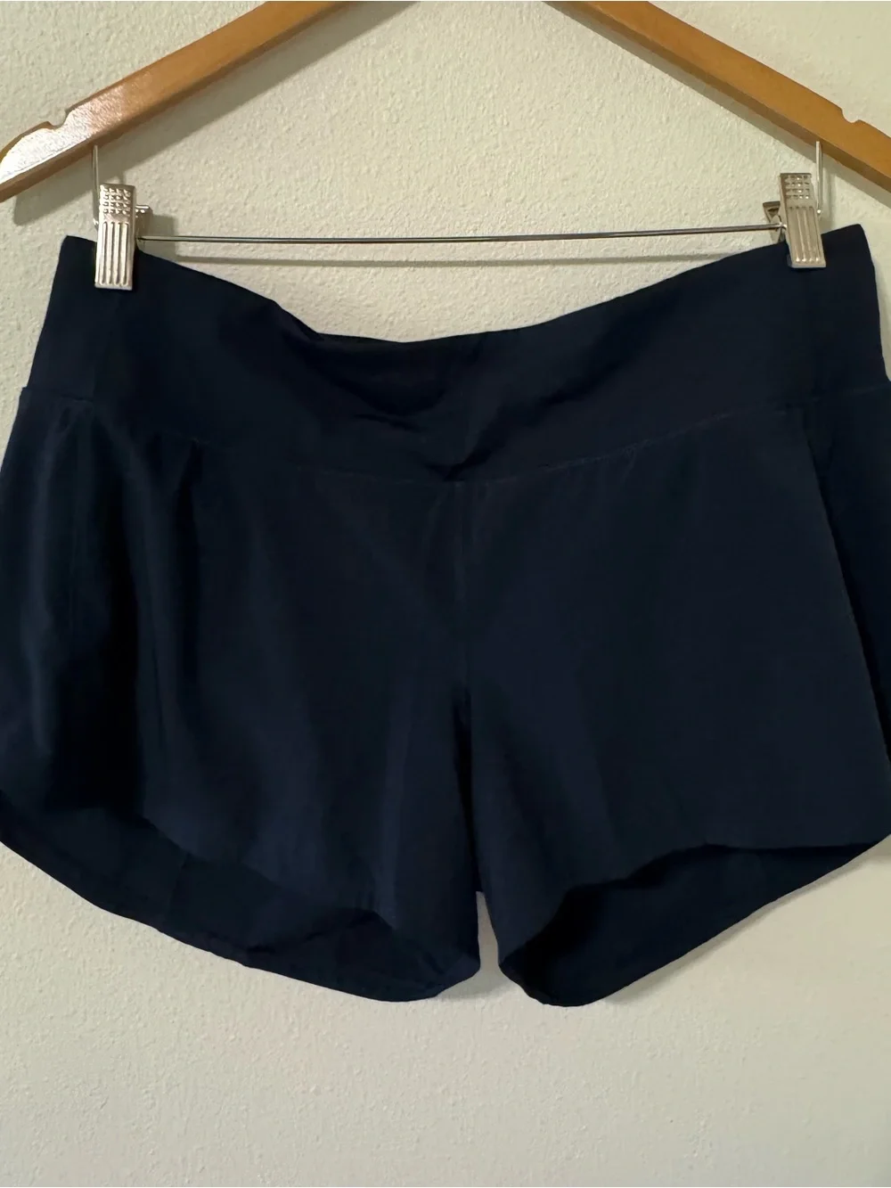 Lululemon Speed Up Short Long 4" Lined True Navy Mid Rise Workout Gym-10 - Picture 2 of 6